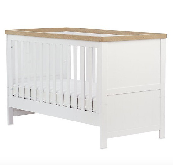 mothercare summer oak cot bed